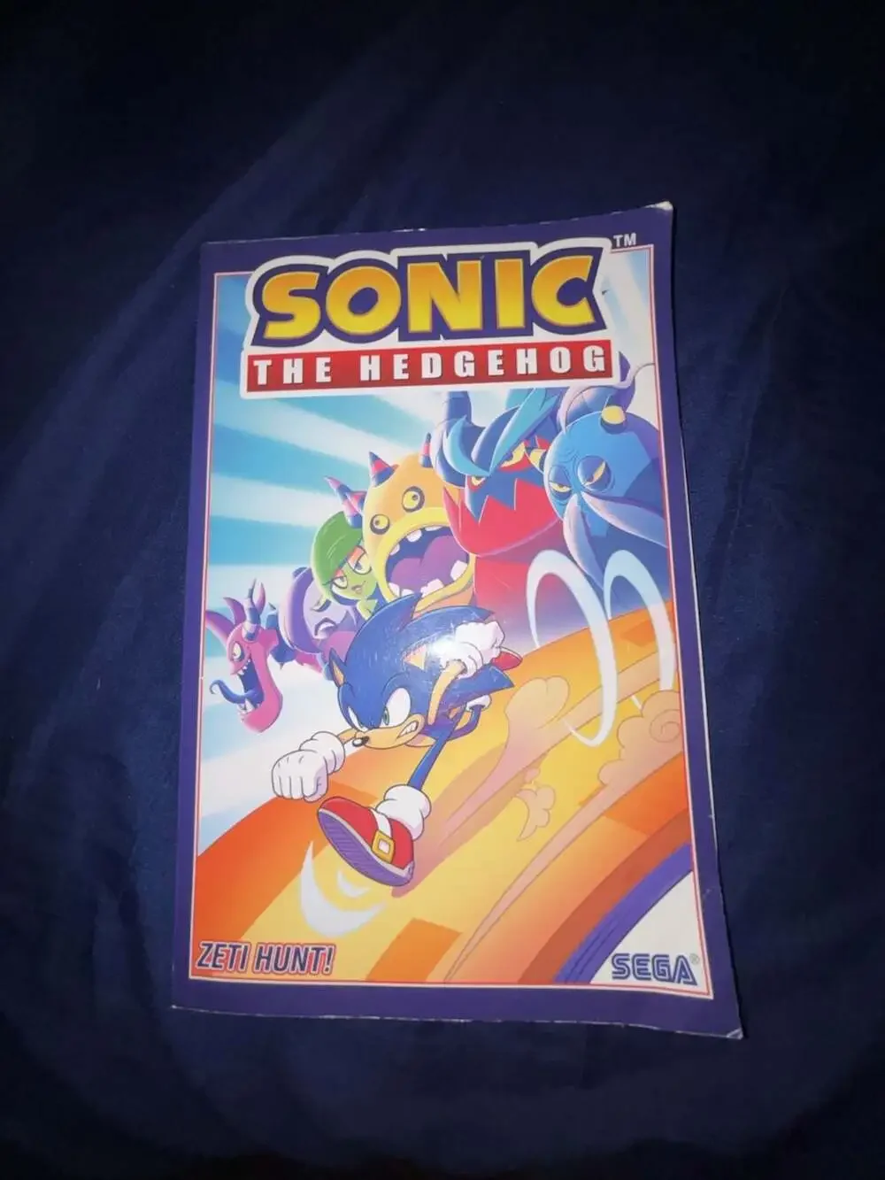 Sonic the Hedgehog Vol. 11: Zeti Hunt! Trade Paperback by IDW Publishing